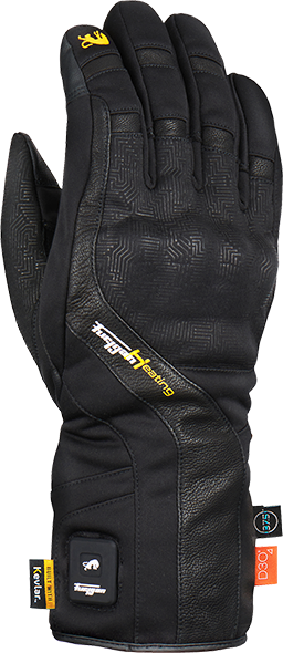 Gants chauffants Racer HEAT5 - Noir