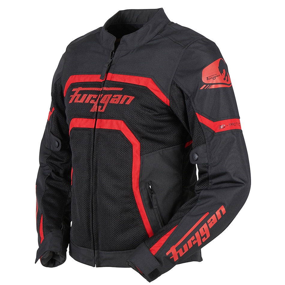 Furygan Damen Mystic Evo Motorradjacke – Mit D3O Protektoren, Wasserabweisend